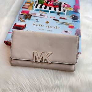 Michael Kors Gold Buckle Wallet